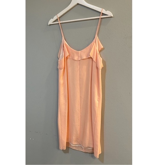 Rag & Bone Orchard Dress in Bright Peach. - Picture 5 of 7